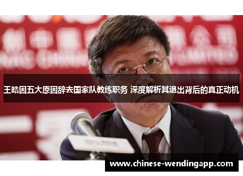 王皓因五大原因辞去国家队教练职务 深度解析其退出背后的真正动机